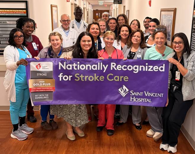 Saint Vincent Hospital is Nationally Recognized for its Commitment to Excellence in Stroke Care